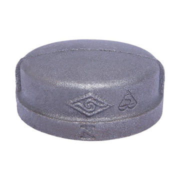 Picture of CAP EN10242 MALLEABLE CAST BLACK MECH 25 x SCRD