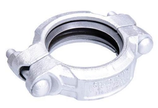 Picture of STANDARD COUPLING DUCTILE IRON RIGID ASTM A536 PAINTED 100 (3.45MPa)