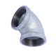 Picture of ELBOW EN10242 MALLEABLE CAST GALV MECH 80 x 90 x FF