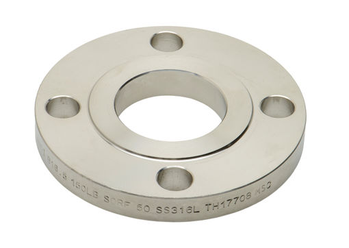 Picture of PLATE FLANGE GRADE 304 L ASA150 RAISED FACE SLIP ON 100