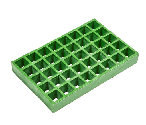 Picture of GRATING FIBRE GLASS 38 38 38 1.220m x 2.440m GRIT ISOPHTHALIC GREEN NON-SLIP