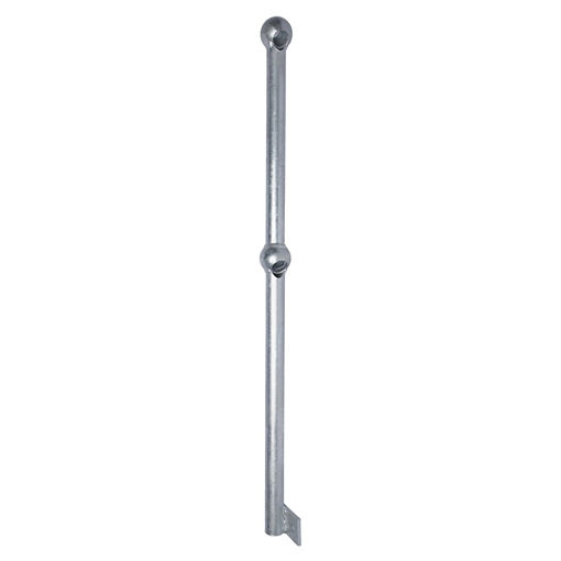 Picture of HANDRAIL STANCHION COMMERCIAL QUALITY GALVANIZED MSL45 x SIDE x MOUNT
