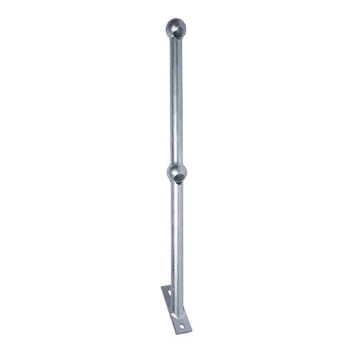 Picture of HANDRAIL STANCHION COMMERCIAL QUALITY GALVANIZED MTA45 x TOP x MOUNT