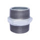 Picture of NIPPLE EN10242 MALLEABLE CAST GALV MECH 32 x HEX
