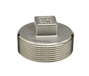 Picture of PLUG SS316 BSP THREADED 150LB 8 x SQUARE