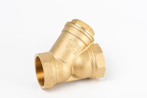 Picture of Strainer,Natco,Model 6101, Y-pattern,DN 15mm, screwed BSP female x female,PN16 rated, Brass
