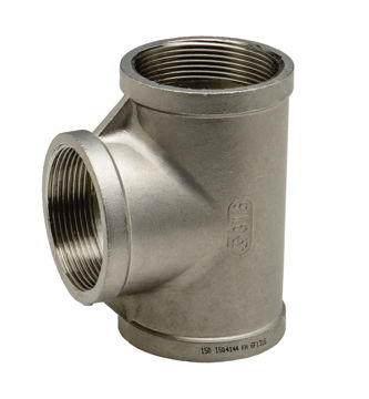 Picture of TEE EQUAL SS316 BSP THREADED 150LB 32 x F