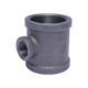 Picture of TEE REDUCING EN10242 MALLEABLE CAST BLACK MECH 25 x 15 x F