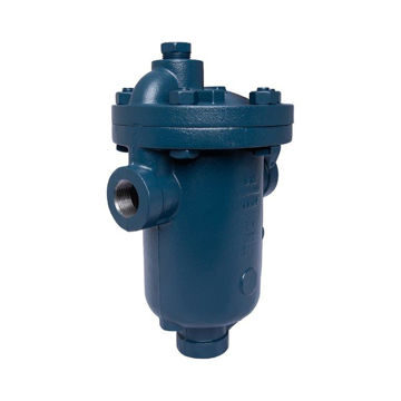 Picture of Steam Trap,Armstrong,Inverted bucket,813,DN25mm,
250psi operating pressure,3/16" orifice ,screwed BSP female
x female,cast iron