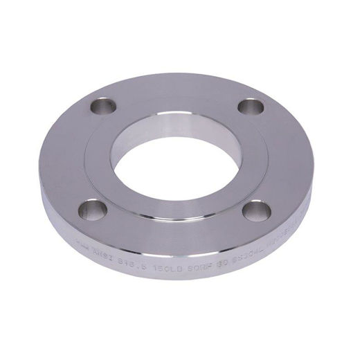 Picture of PLATE FLANGE GRADE 304 L ASA150 RAISED FACE SLIP ON 25