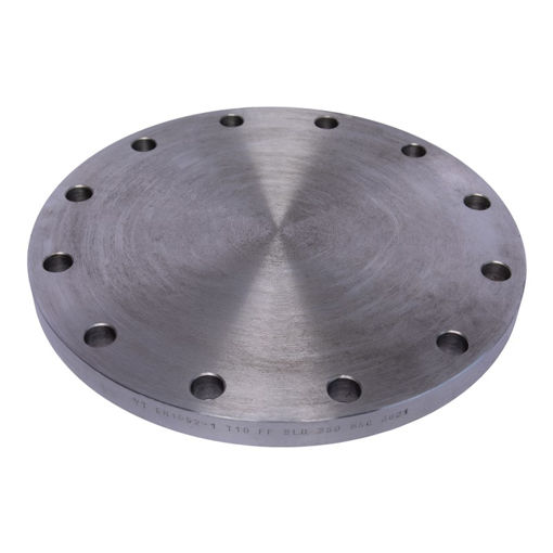 Picture of PLATE FLANGE COMMERCIAL QUALITY PN10 FLAT FACE BLIND 250