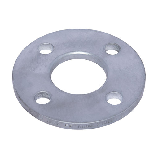 Picture of PLATE FLANGE COMMERCIAL QUALITY GALVANISED T1000 FLAT FACE BACKING FLANGE (HDPE) 20