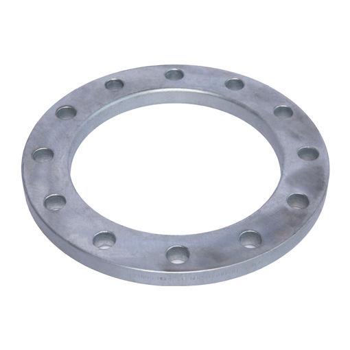 Picture of PLATE FLANGE COMMERCIAL QUALITY GALVANISED T1600 FLAT FACE BACKING FLANGE (HDPE) 200/225