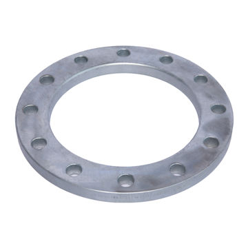 Picture of PLATE FLANGE COMMERCIAL QUALITY GALVANISED T1600 FLAT
FACE BACKING FLANGE (HDPE) 250
