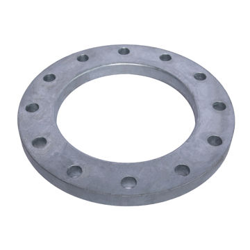 Picture of PLATE FLANGE COMMERCIAL QUALITY GALVANISED T2500 FLAT
FACE BACKING FLANGE (HDPE) 250