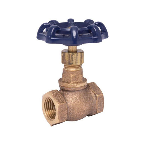 Picture of Globe valve,Natco,Bronze-PTFE,DN25mm,screwed BSP female x female, PN32,Bronze,Handwheel operated