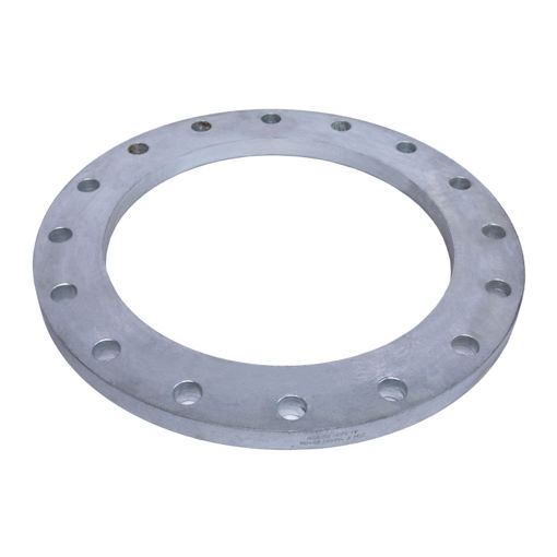 Picture of PLATE FLANGE COMMERCIAL QUALITY GALVANISED ASA150 FLAT FACE BACKING FLANGE (HDPE) 400