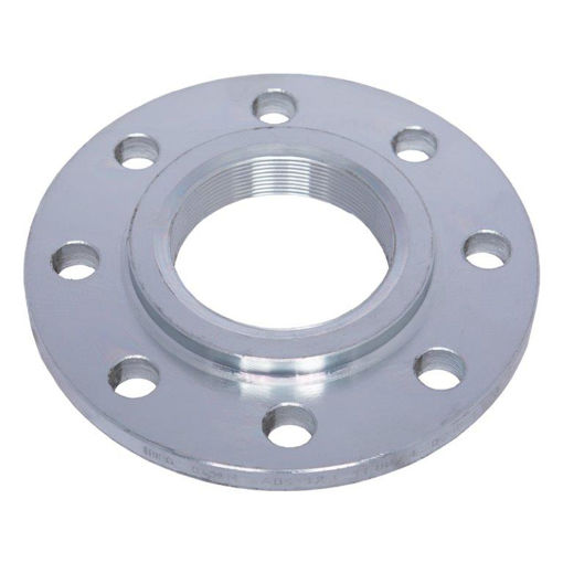 Picture of BOSSED FLANGE WROUGHT STEEL GALV 1600 x FF x SCRD x 15