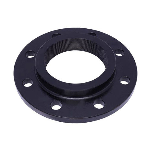 Picture of BOSSED FLANGE WROUGHT STEEL BLACK 1600 x FF x SCRD x 80