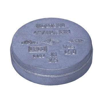 Picture of CAP DUCTILE IRON ASTM A536 GALVANISED 100 27MM LONG
