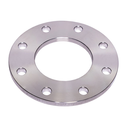 Picture of PLATE FLANGE GRADE 316 L T1000 FLAT FACE SLIP ON 80