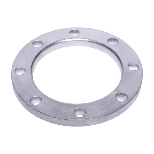 Picture of PLATE FLANGE COMMERCIAL QUALITY GALVANISED ASA150 FLAT FACE BACKING FLANGE (HDPE) 110/125
