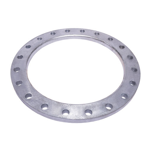Picture of PLATE FLANGE COMMERCIAL QUALITY GALVANISED ASA150 FLAT FACE BACKING FLANGE (HDPE) 500