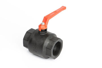Picture of Ball Valve,VIR,220,Full bore,DN40mm,
screwed BSP female x female,PN16,Nylon,handlever operated