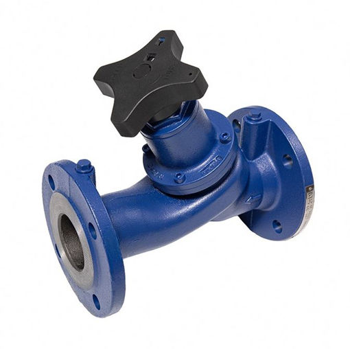 Picture of Balancing Valve,VIR,Model 9555,65mm, Flanged BS4504 drilled,PN16 rated,Cast iron, handwheel operated