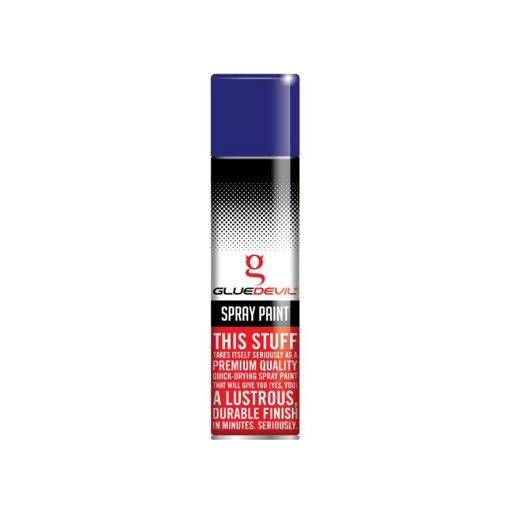 Picture of SPRAY PAINT BLUE NAVY Q:300ML GLUEDEVIL