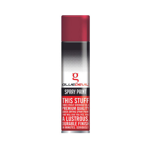 Picture of SPRAY PAINT FIRE ENGINE RED Q:300ML GLUEDEVIL