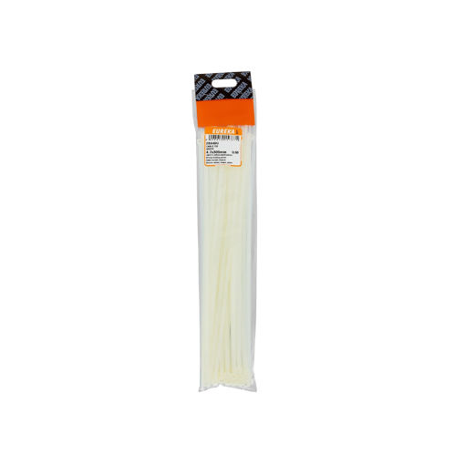 Picture of CABLE TIE WHITE 4.7X305MM Q:50 EUREKA