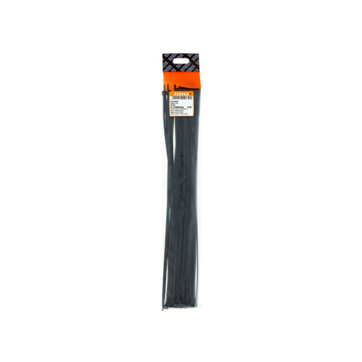 Picture of CABLE TIE BLACK 4.7X392MM Q:50 EUREKA