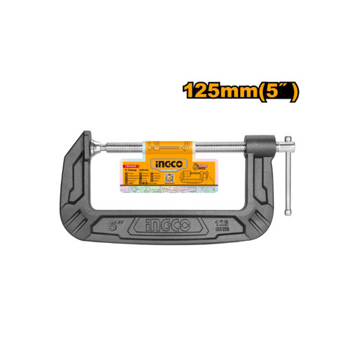 Picture of CLAMP G CAST IRON 5" 125MM INGCO