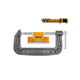 Picture of CLAMP G CAST IRON 5" 125MM INGCO