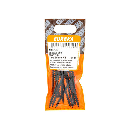 Picture of DRYWALL SCREW COARSE THREAD 3.9X50MM NO 7 Q:15 EUREKA