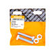 Picture of SET SCREW & NUT GALVANISED 10X50MM Q:2 EUREKA