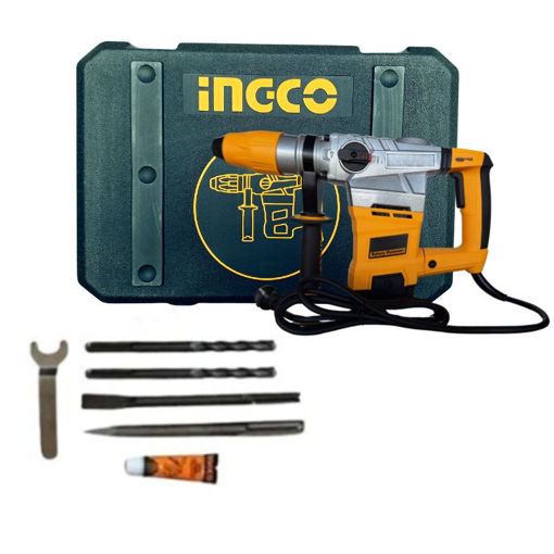 Picture of DRILL ROTARY HAMMER 1600W SLOTTED DRIVE SYSTEM (SDS) INGCO