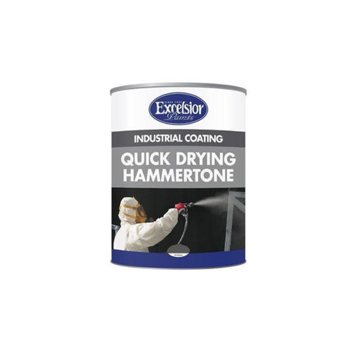 Picture of PAINT 3 IN 1 HAMMER FINISH CHARCOAL Q:1L EXCELSIOR