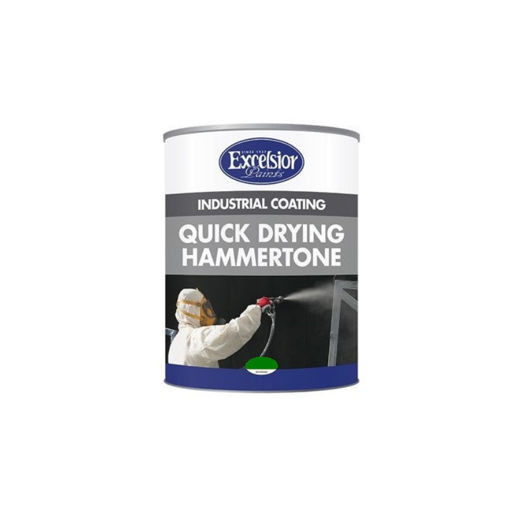 Picture of PAINT 3 IN 1 HAMMER FINISH GREEN Q:1L EXCELSIOR