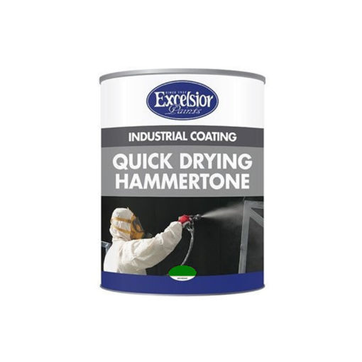 Picture of PAINT 3 IN 1 HAMMER FINISH GREEN Q:5L EXCELSIOR