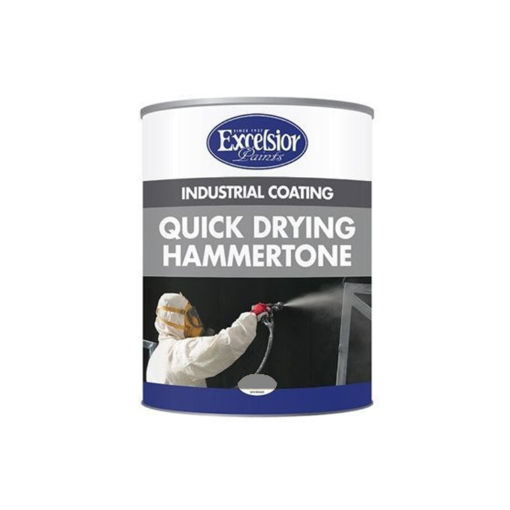 Picture of PAINT 3 IN 1 HAMMER FINISH SILVER GREY Q:5L EXCELSIOR