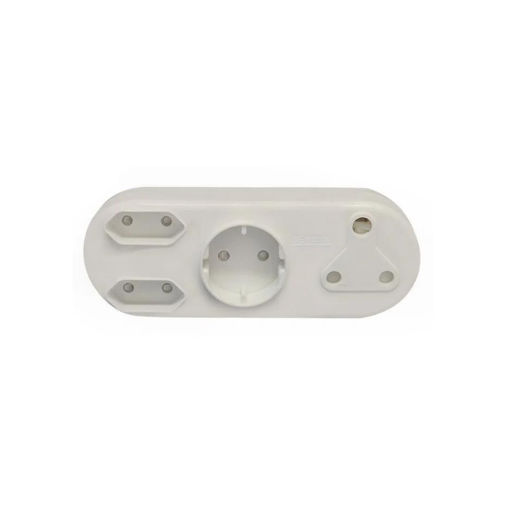 Picture of ELECTRICAL ADAPTOR 1X16AMP 2X5AMP 1X EURO