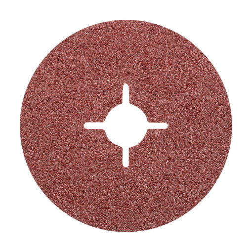 Picture of ABRASIVE DISC FIBRE (FS) ALUMINIUM-OXIDE 115MM 25 GRIT Q:25 PFERD