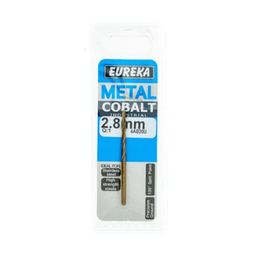 Picture of DRILL BIT COBALT 2.8MM EUREKA