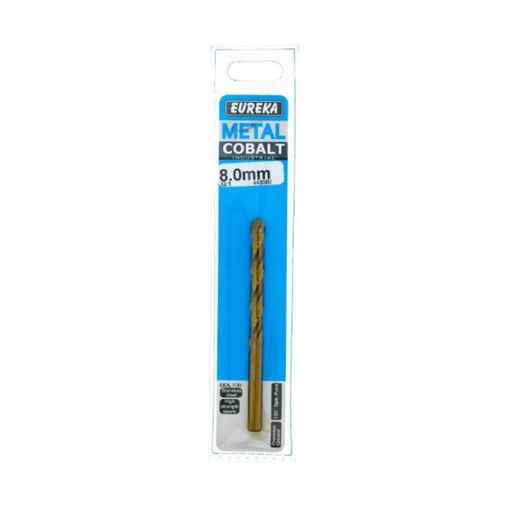 Picture of DRILL BIT COBALT 8.0MM EUREKA