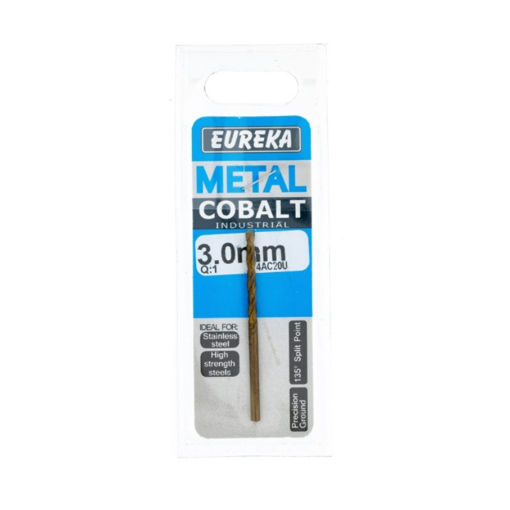 Picture of DRILL BIT COBALT 3.0MM EUREKA