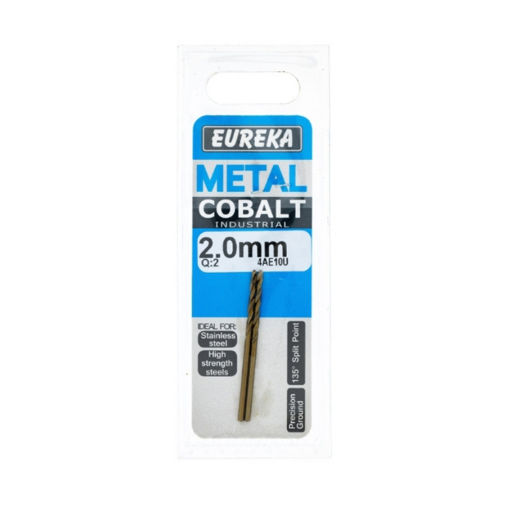 Picture of DRILL BIT COBALT 2.0MM Q:2 EUREKA