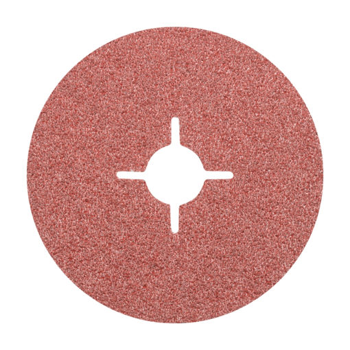 Picture of ABRASIVE DISC FIBRE (FS) ALUMINIUM-OXIDE 115MM 36 GRIT Q:25 PFERD