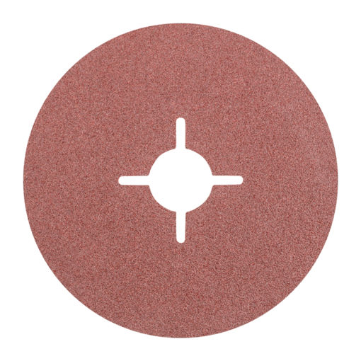 Picture of ABRASIVE DISC FIBRE (FS) ALUMINIUM-OXIDE 115MM 80 GRIT Q:25 PFERD